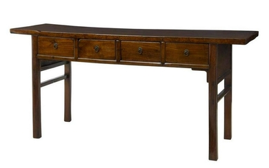 19TH CENTURY CHINESE LACQUERED SIDEBOARD TABLE
