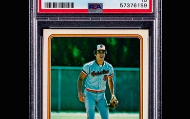 A 1982 Fleer Cal Ripken Jr. Rookie Baseball Card No.