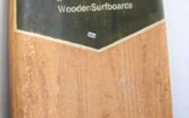 A BORA WOODEN SURFBOARD
