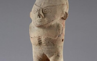 A Chancay Terracotta Figure
