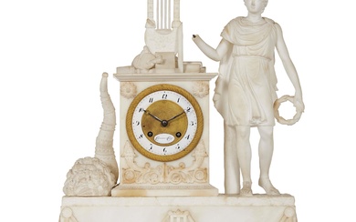 A FRENCH TABLE CLOCK, EARLY 19TH CENTURY