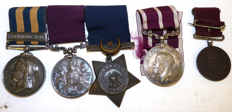 A Late 19th/20th Century Meritorious Long Service Group of Four...