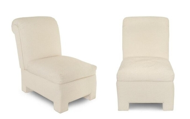 A Pair of Contemporary Lounge Chairs