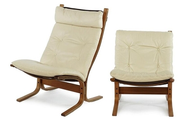 A Pair of Ingmar Relling for Westnofa Siesta Chairs.