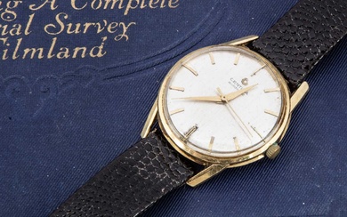 A circa 1960's Certina automatic 18ct gold cased wristwatch