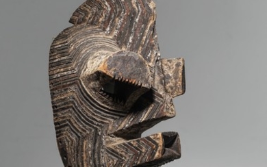 A secret society mask, Kifwebe, DR Congo.