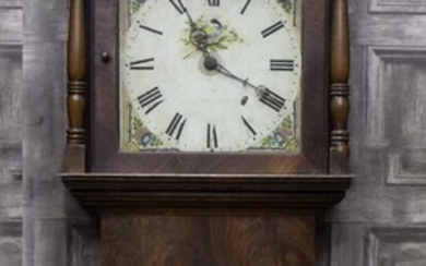 AN EARLY 19TH CENTURY LONGCASE CLOCK