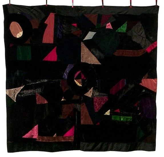 African-American quilt with great graphics