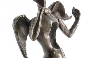 After Salvador Dali: The Angel Bronze Sculpture