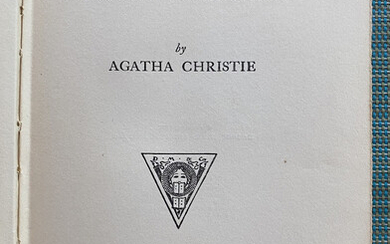 Agatha Christie 1926 with classic US cover design