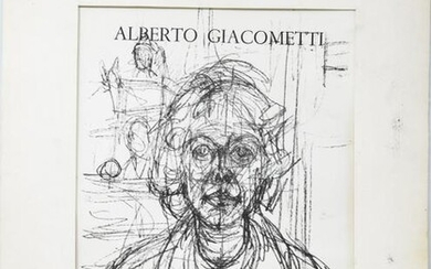 Alberto Giacometti Original Lithograph 1962