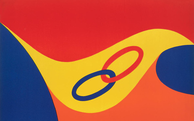 Alexander Calder (1898-1976) Five Plates, from Flying Colors (5 works)...