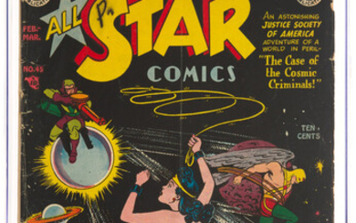 All Star Comics #45 (DC, 1949) CGC VG- 3.5...