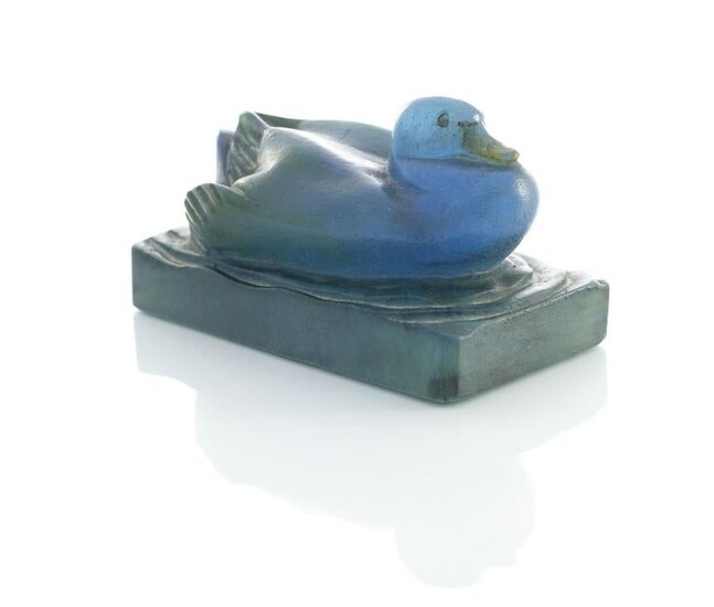 Amalric Walter, a pate de verre glass paperweight