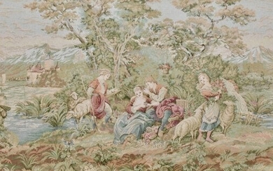An Aubusson style tapestry "Le prince en voyage"