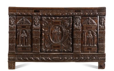 An English Carved Oak Panel