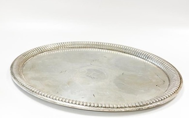An early 20th century German metalwares silver tray