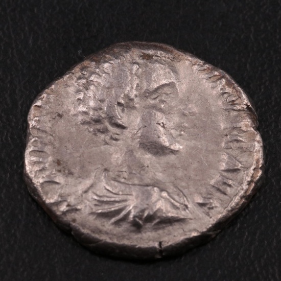 Ancient Roman Imperial AR Denarius of Caracalla, ca. 196 AD