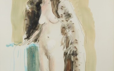 André DIGNIMONT (1891-1965) Femme nue au... - Lot 54 - Oger - Blanchet