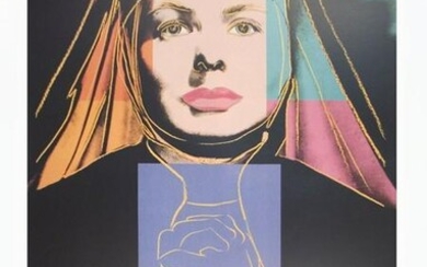 Andy Warhol - Ingrid The Nun - 1983 Offset Lithograph