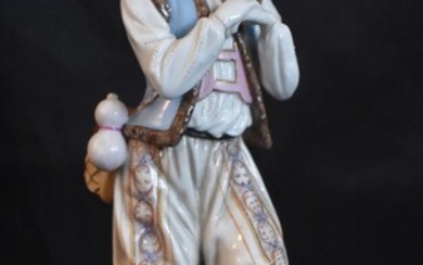 Antique KPM Porcelain Figure: Young Man
