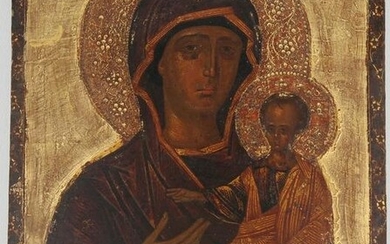 Antique Russian Icon, Mother of God
