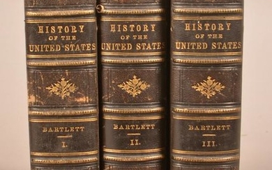 Bartlett History of the US 3 Vols Illustrated