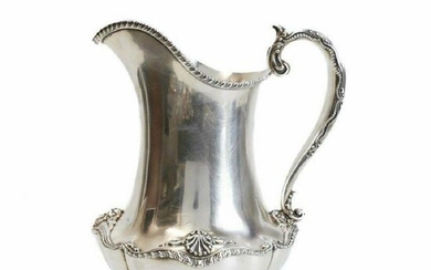 Black Starr & Frost Sterling Silver Water Pitcher