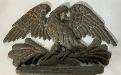 Bronze Eagle Doorstop