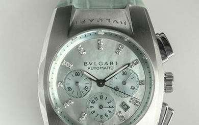 Bulgari Ergon Stainless Steel Chronograph Watch