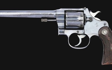 (C) COLT NEW SERVICE TARGET .44 RUSSIAN & .44 S&W SPECIAL DOUBLE ACTION REVOLVER (1926).