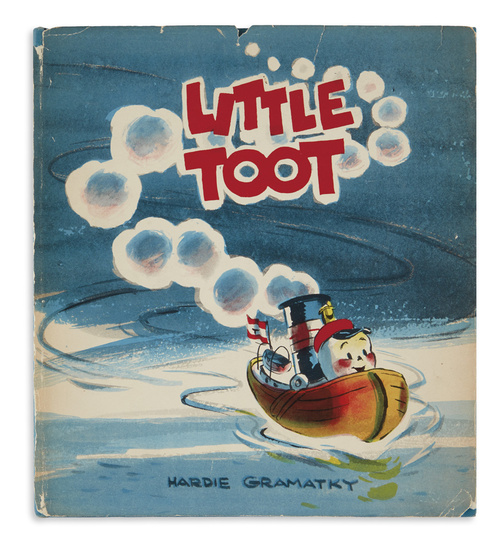 (CHILDREN'S LITERATURE.) GRAMATKY, HARDIE. Little Toot. Illustrated throughout with full-page and in-text color...