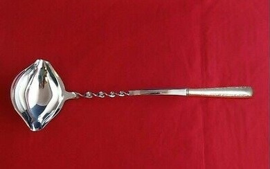 Camellia by Gorham Sterling Silver Punch Ladle 13 3/4" Twist HHWS Custom Made