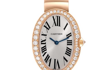 Cartier Baignoire Rose Gold Diamond