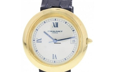 Chaumet Paris 13A-684 18k Yellow Gold Automatic Watch