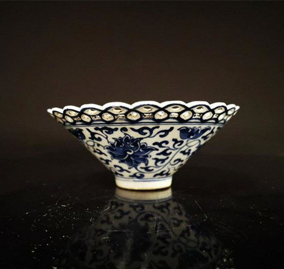 Chinese Blue And White Porcelain Bowl