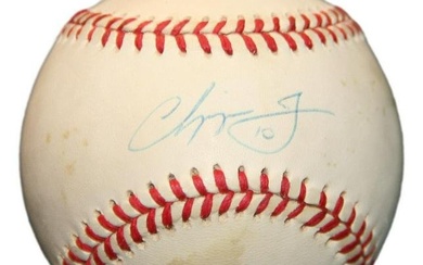 Chipper Jones Signed ONL Baseball Autographed Braves PSA/DNA AL87529