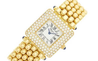 Chopard Gold and Diamond 'Classique' Wristwatch