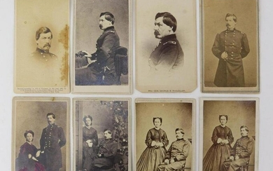 Civil War CDV's of General George B. McClellan