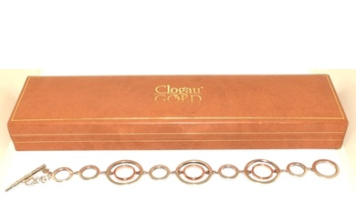 Clogau silver and 9ct gold bracelet in Clogau box