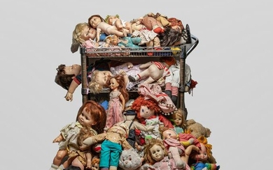 Collectible Huge Group Vintage Dolls