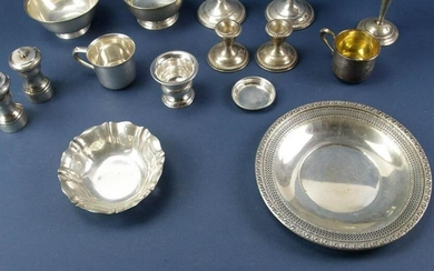 Collection of Sterling and Weighted Items