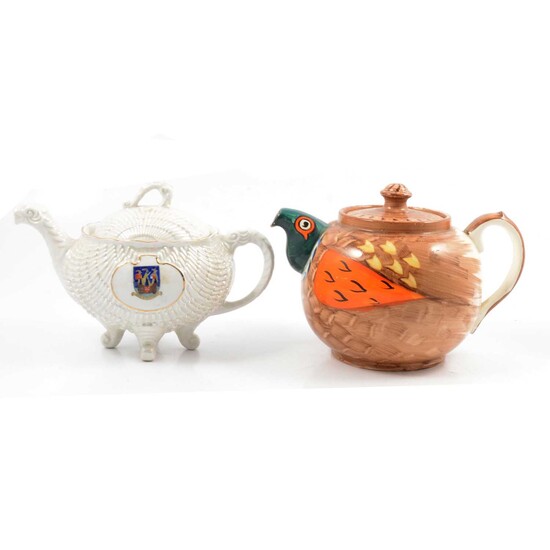 Collection of novelty teapots