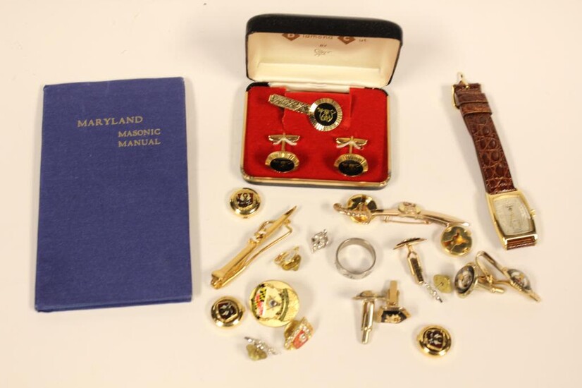 Collections of Masonic Object w Relate Manual Book
