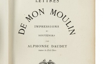 DAUDET (Alphonse) Lettres de mon moulin. Impressions et souvenirs.