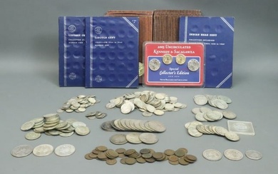 DIVERSE US SILVER COIN GROUP WITH ADDITIONS
