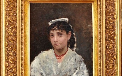 ERNESTO CONDEIXA - 1857-1933, A Neapolitan Woman