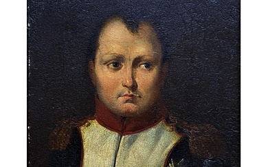 Early 19th century school - Napoleon Bonaparte bust portrait...