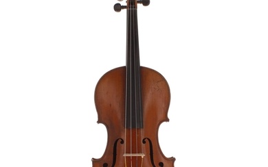 Early 20th century French Stradivari copy violin, 14 1/16", ...