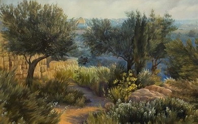 Elena Adam b. 1973 (Ukranian/Israeli) Olive trees